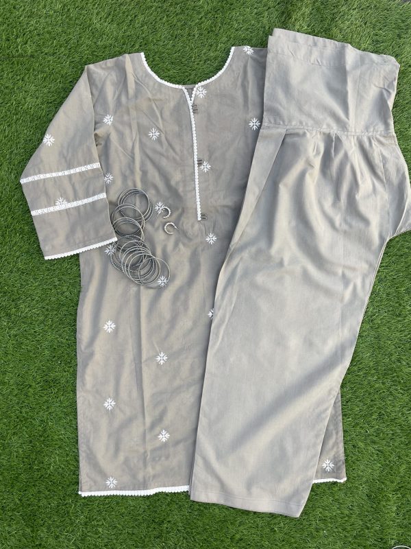 Soft Grey Minimal Chic-2-piece